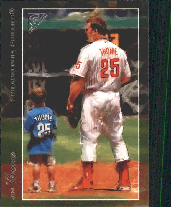 2005 Topps Gallery #100A J.Thome Kid's Shirt Blue