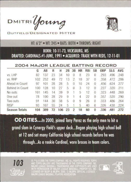 A6153- 2005 Topps Gallery BB Cards 1-188 +Inserts -You Pick- 15+ FREE US SHIP - Picture 190 of 328