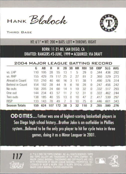 A6153- 2005 Topps Gallery BB Cards 1-188 +Inserts -You Pick- 15+ FREE US SHIP - Picture 218 of 328