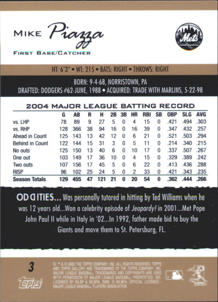 A6153- 2005 Topps Gallery BB Cards 1-188 +Inserts -You Pick- 15+ FREE US SHIP - Picture 284 of 328