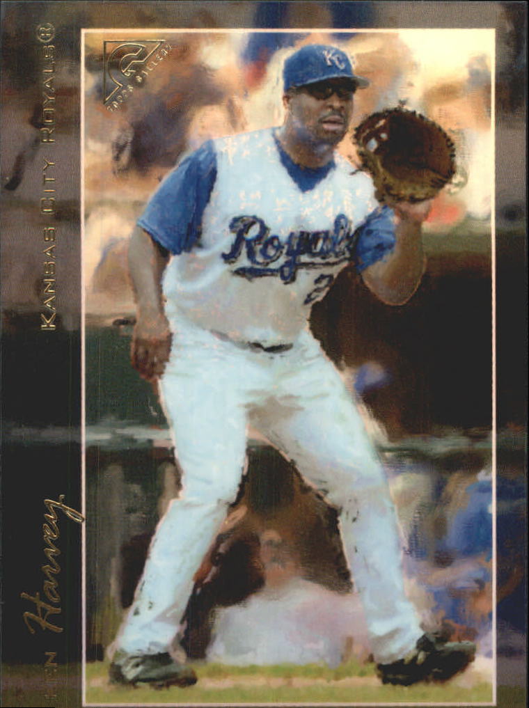 2005 Topps Gallery Artist's Proof Royals Baseball Card 101 Ken Harvey