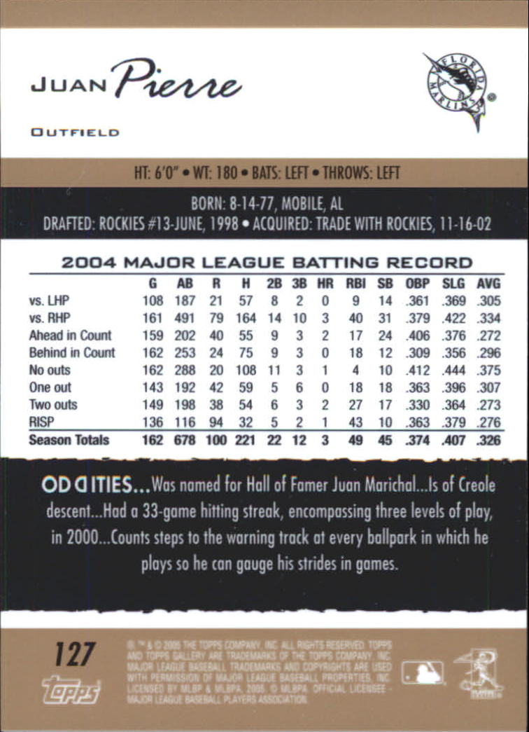 A6153- 2005 Topps Gallery BB Cards 1-188 +Inserts -You Pick- 15+ FREE US SHIP - Picture 320 of 328