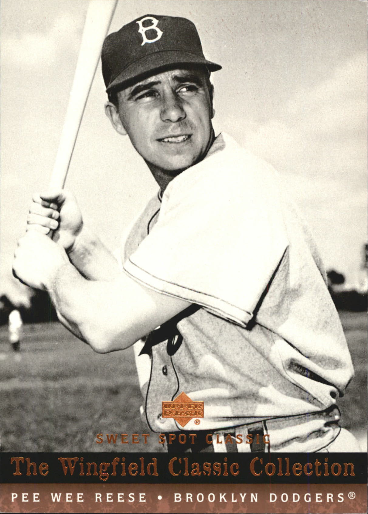 2005 Sweet Spot Classic Wingfield Classics Collection #WCC2 Pee Wee Reese