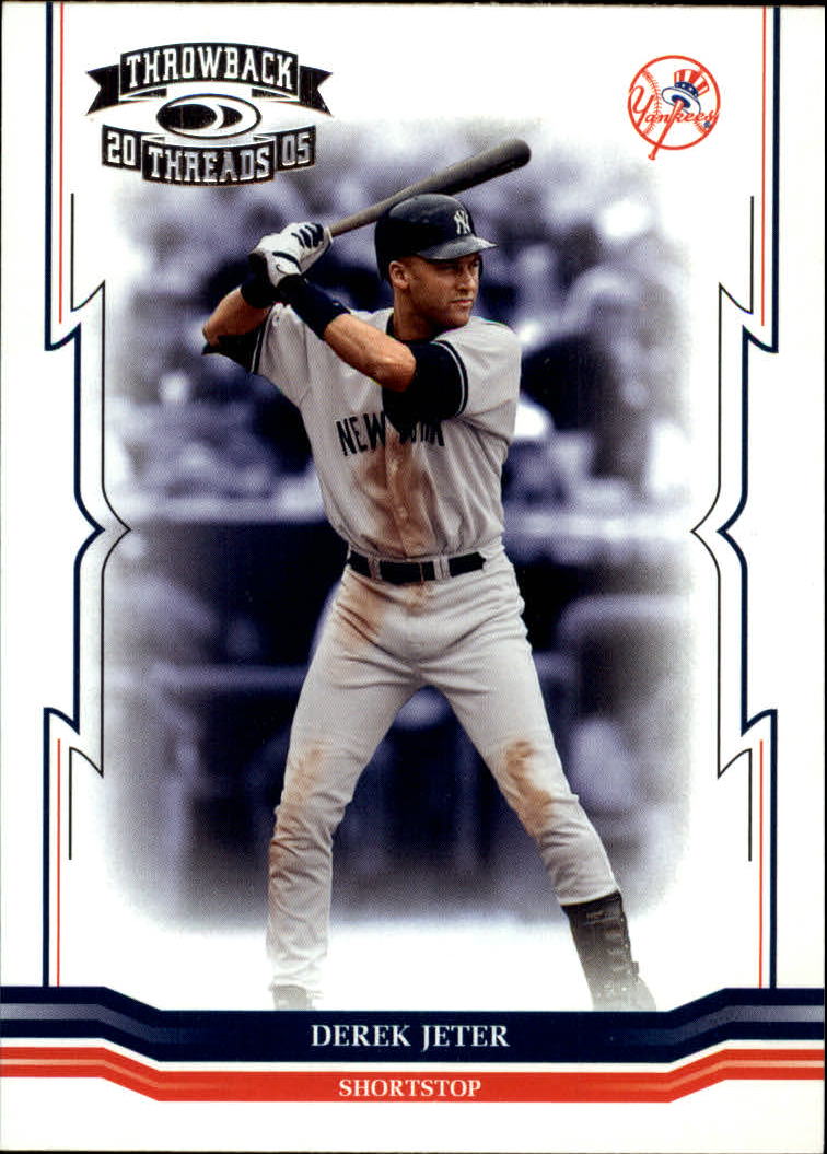 2005 Throwback Threads #2 Derek Jeter
