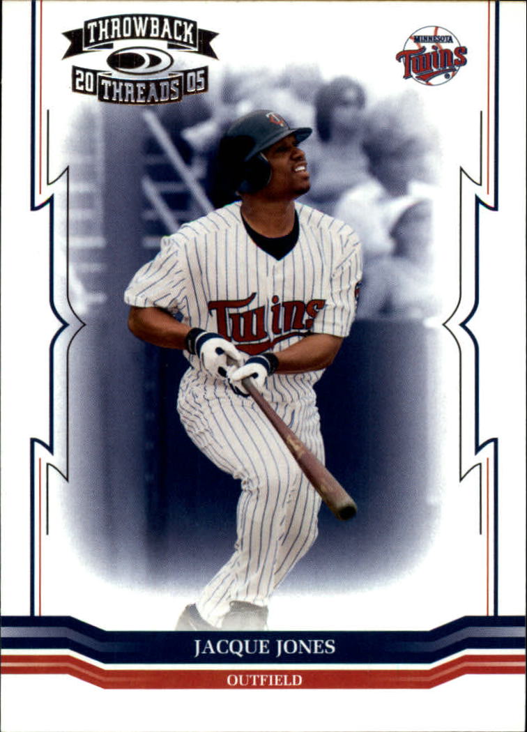 2005 Throwback Threads #11 Jacque Jones