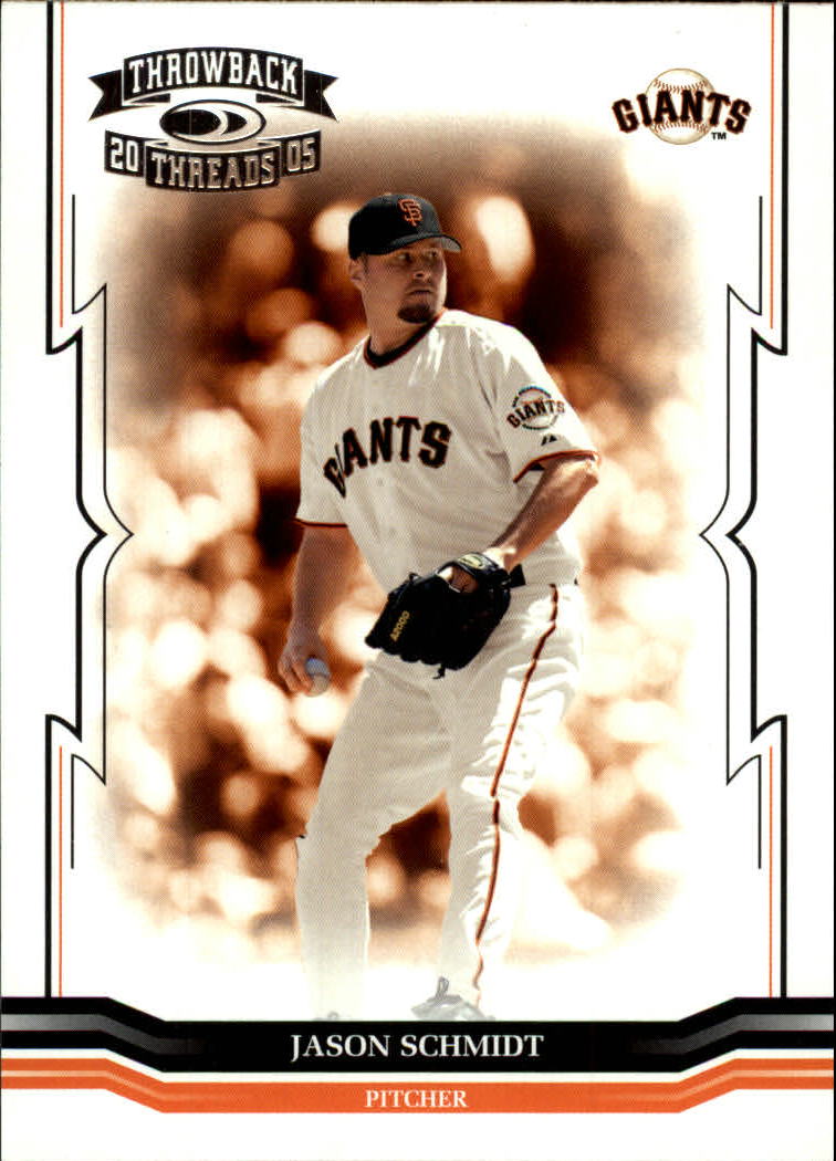 2005 Throwback Threads #70 Jason Schmidt
