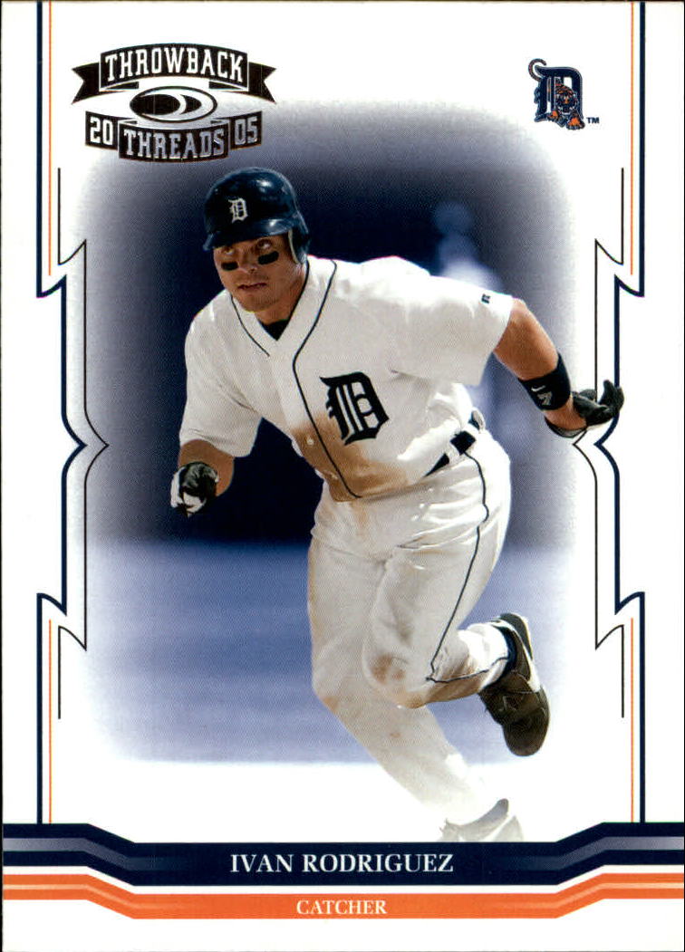 2005 Throwback Threads #84 Ivan Rodriguez