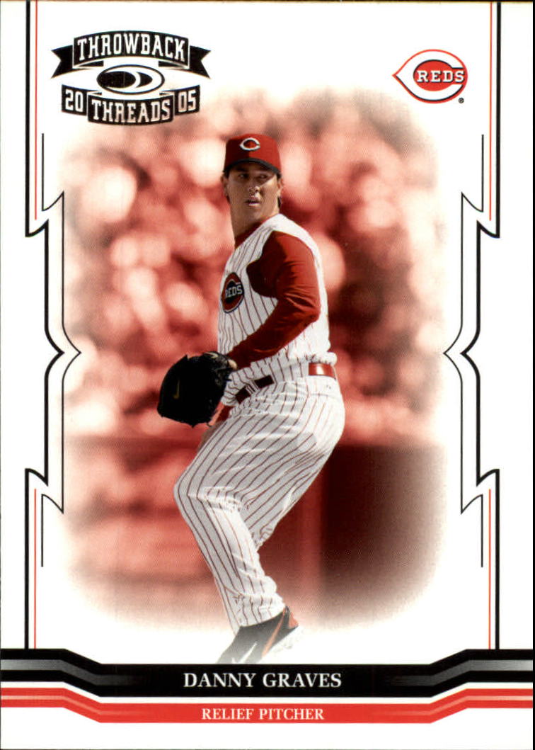 2005 Throwback Threads #92 Danny Graves