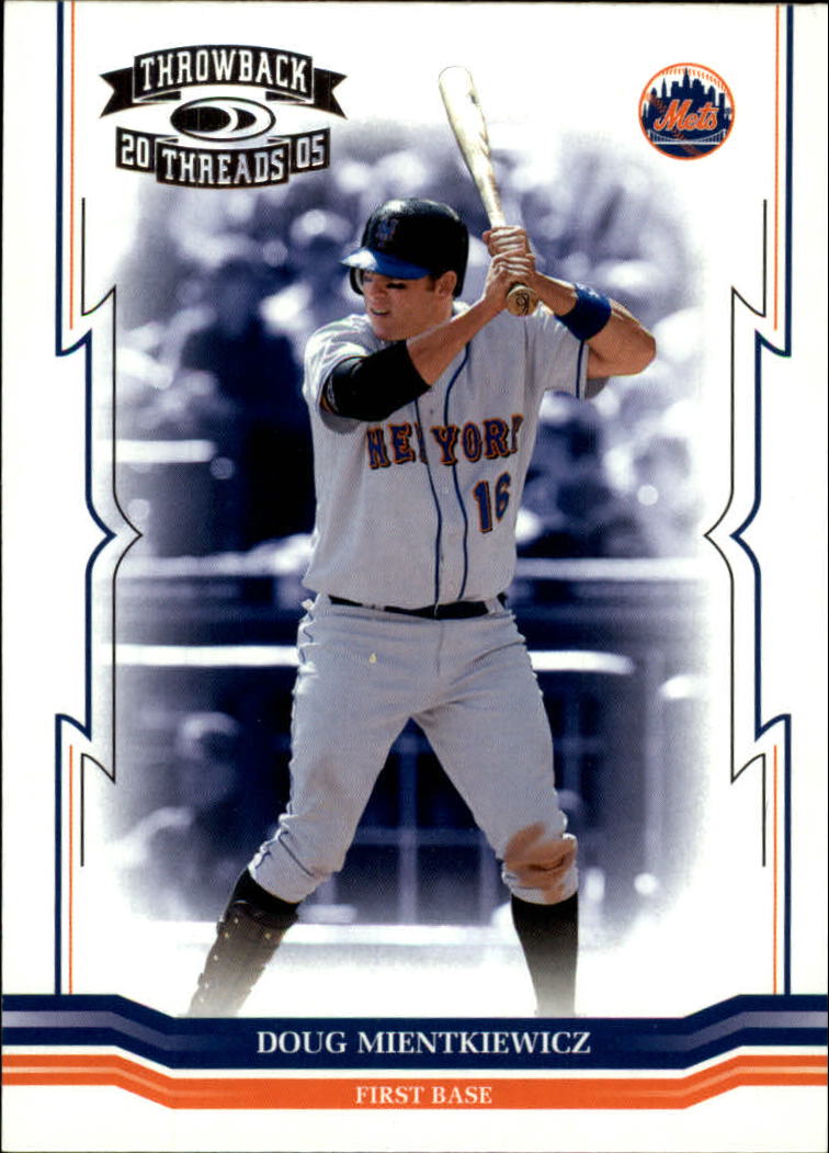2005 Throwback Threads #97 Doug Mientkiewicz
