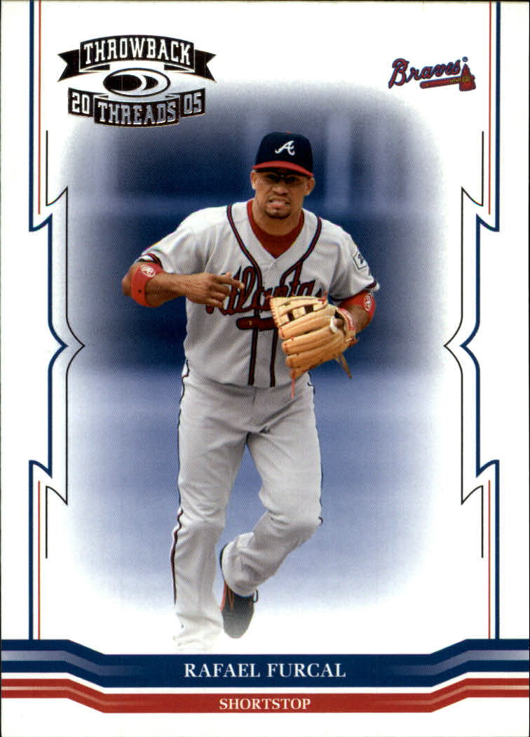 2005 Throwback Threads #101 Rafael Furcal