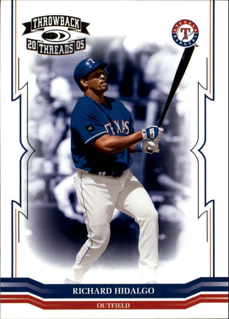 2005 Throwback Threads #107 Richard Hidalgo