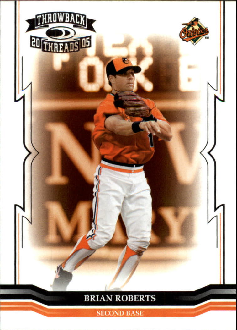 2005 Throwback Threads #120 Brian Roberts