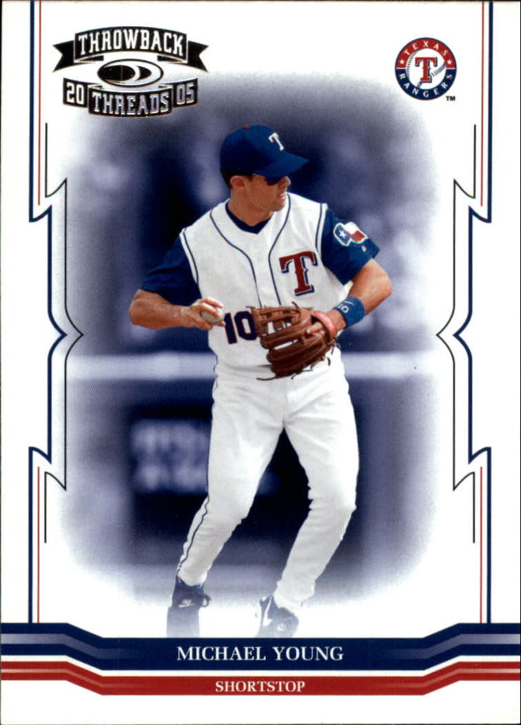 2005 Throwback Threads #136 Michael Young