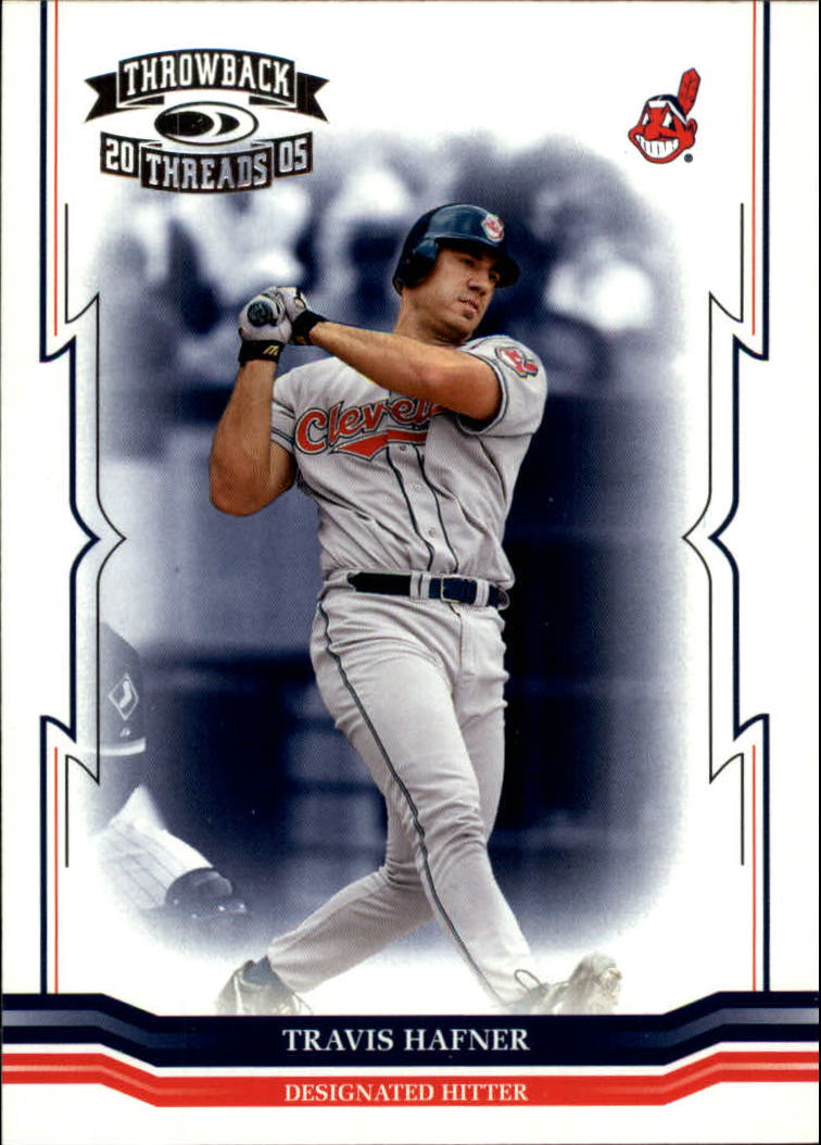 2005 Throwback Threads #184 Travis Hafner