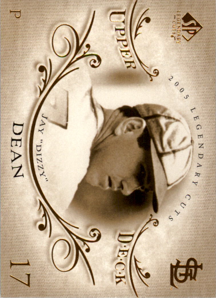 2005 SP Legendary Cuts #17 Dizzy Dean