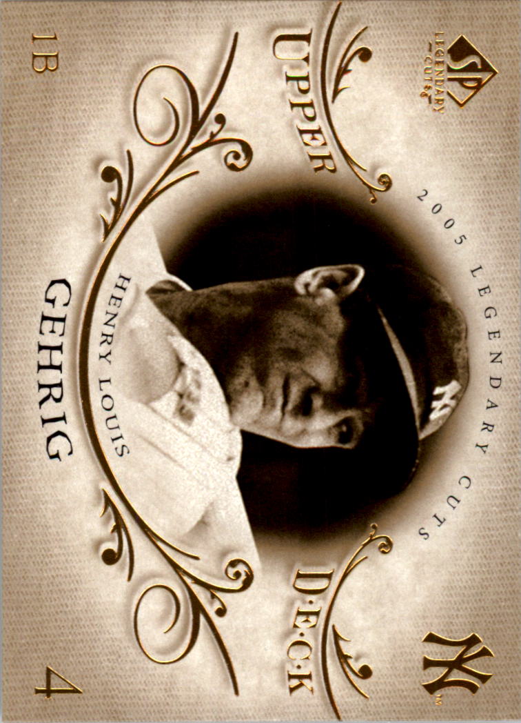 2005 SP Legendary Cuts #50 Lou Gehrig