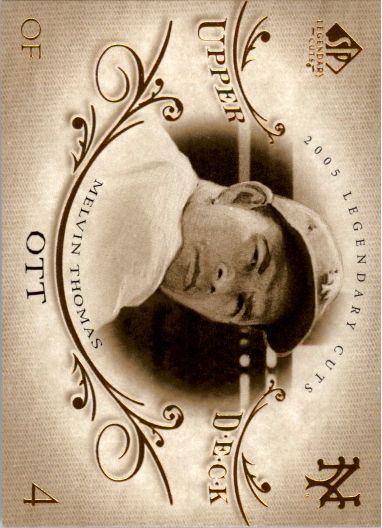 Mel Ott cards (2004-2023) Giants - You Choose - Bild 6 von 29