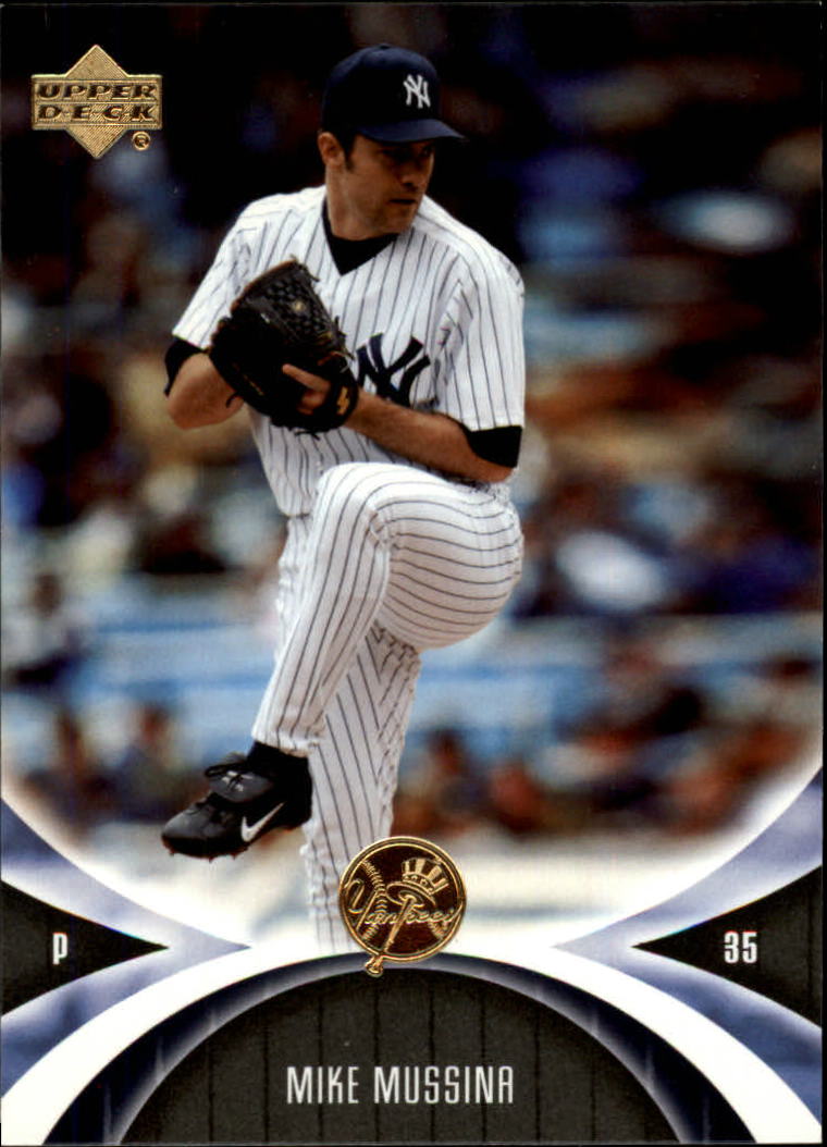 2005 UD Mini Jersey Collection #46 Mike Mussina