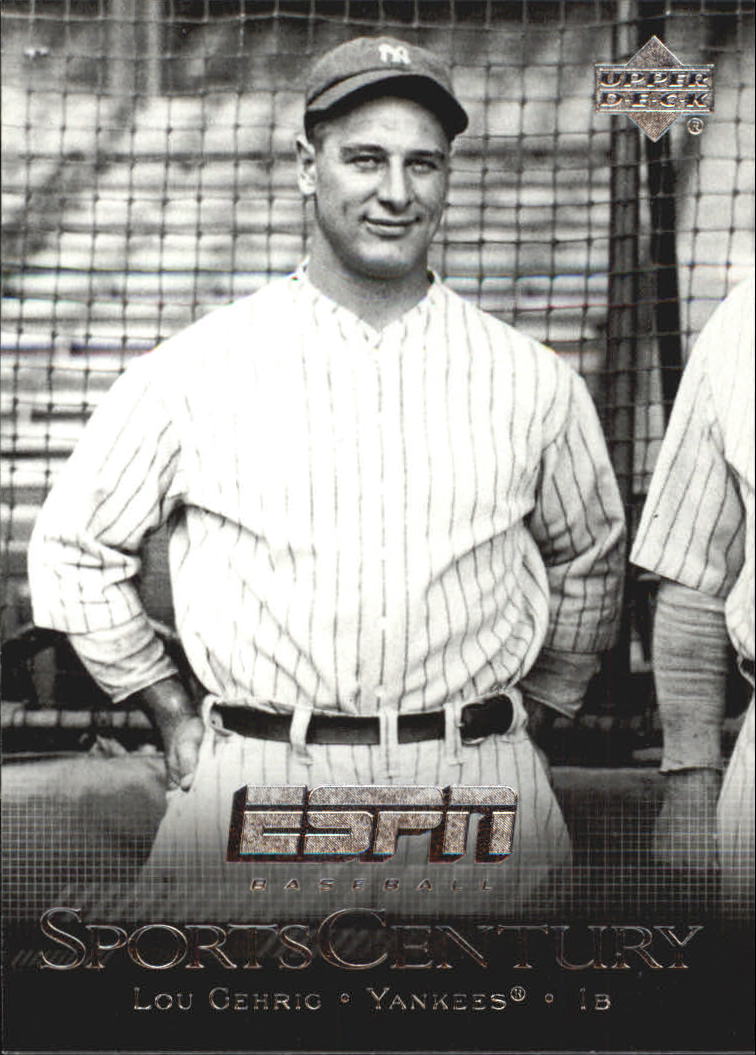 2005 Upper Deck ESPN Sports Century #SC6 Lou Gehrig