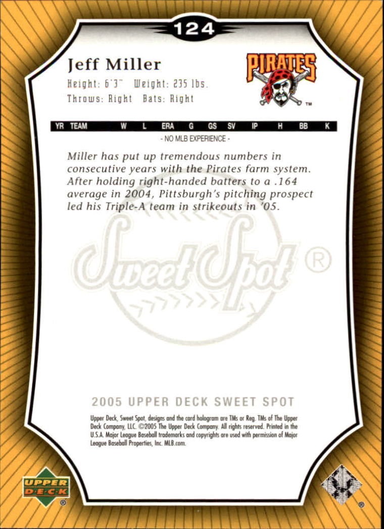 2005 Sweet Spot Baseball (Pick Card From List) C139 08-24 - Picture 17 of 25
