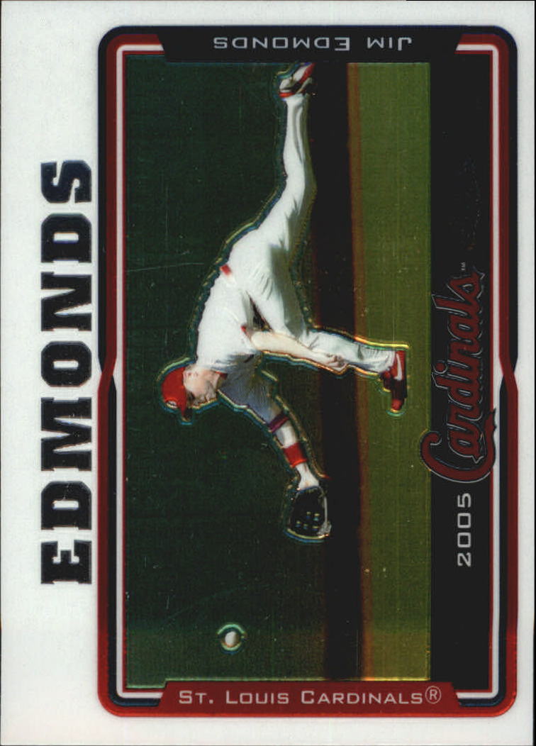 1999 Topps #130 Jim Edmonds VG Anaheim Angels
