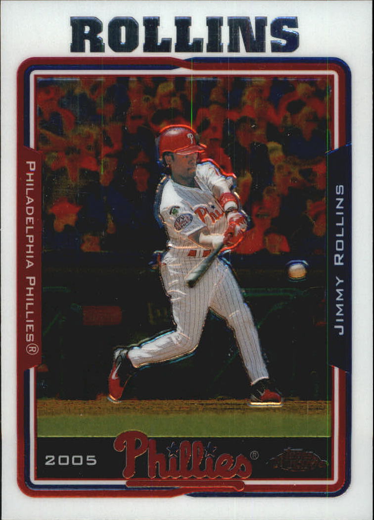 2005 Topps Chrome #76 Jimmy Rollins