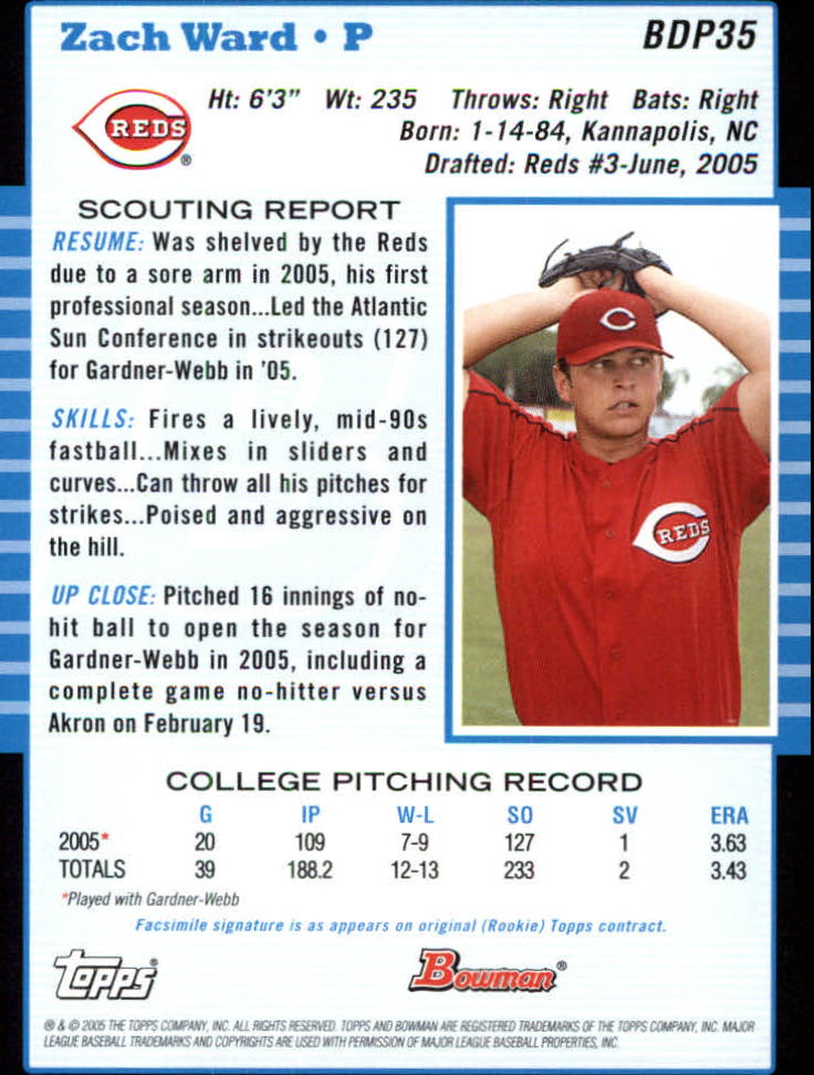 2005 Bowman Draft Baseball Card Pick - Picture 69 of 317