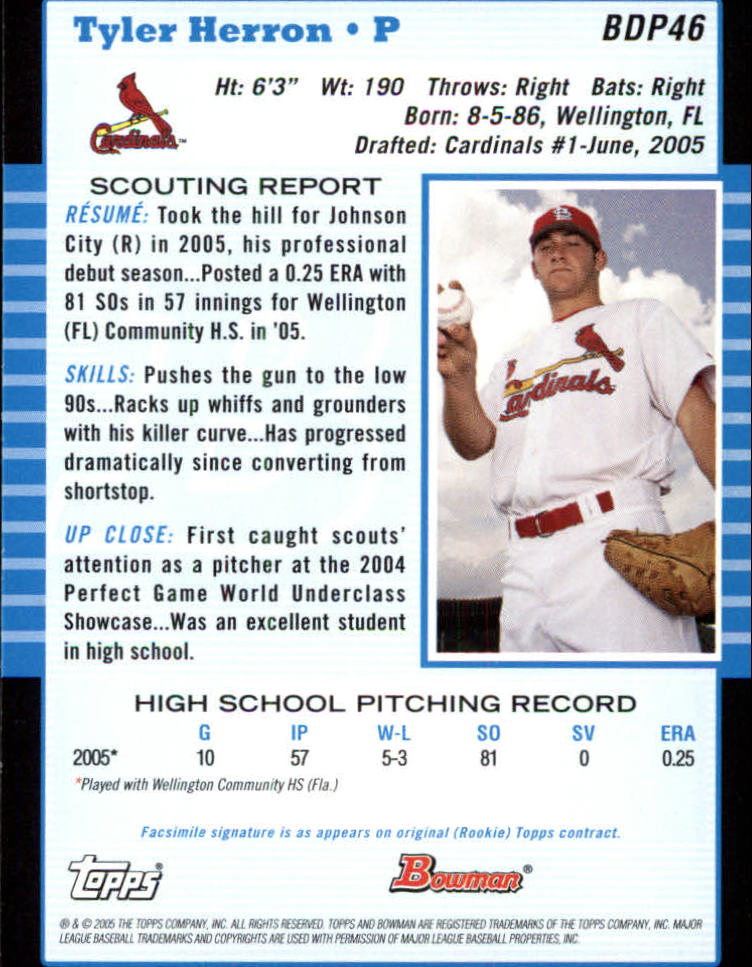 2005 Bowman Draft Baseball Card Pick - Picture 89 of 317