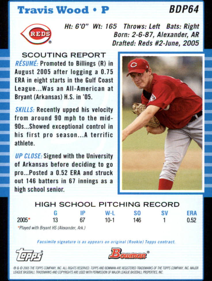 2005 Bowman Draft Baseball Card Pick - Picture 125 of 317
