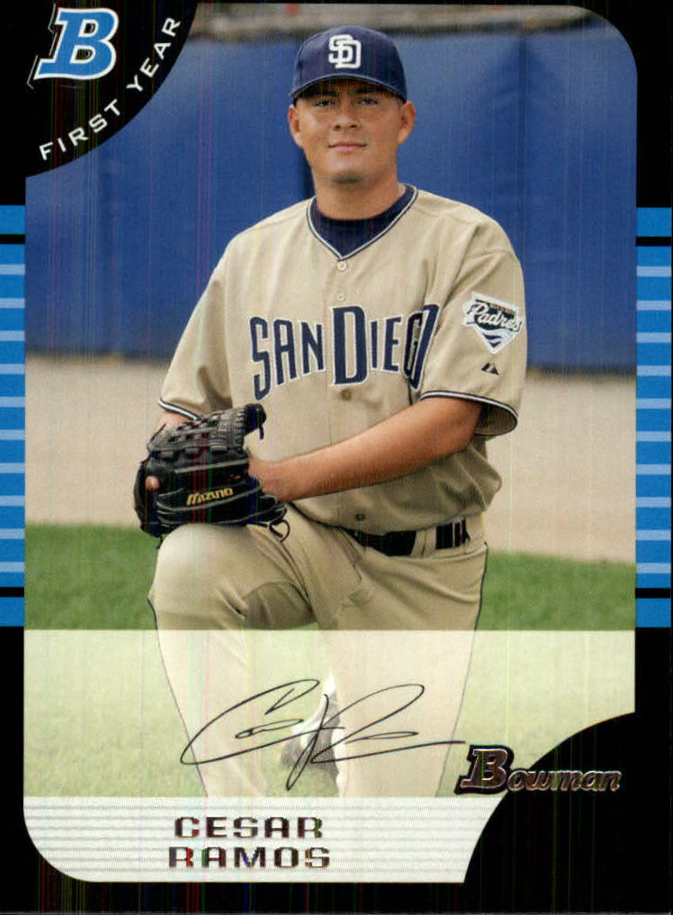 2005 Bowman Draft #65 Cesar Ramos FY RC