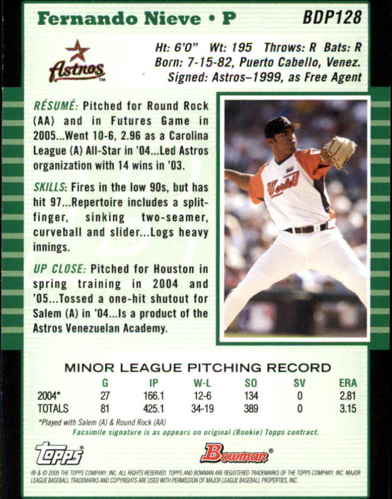 2005 Bowman Draft Baseball Card Pick - Picture 249 of 317