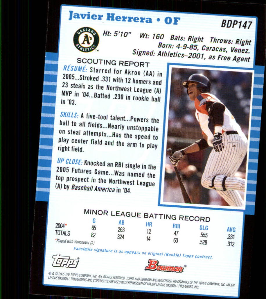 2005 Bowman Draft Baseball Card Pick - Picture 283 of 317