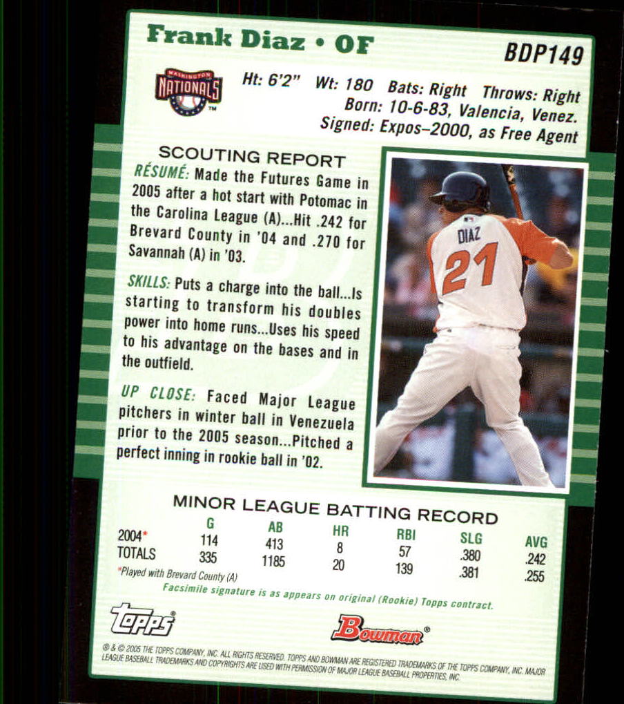 2005 Bowman Draft Baseball Card Pick - Picture 287 of 317