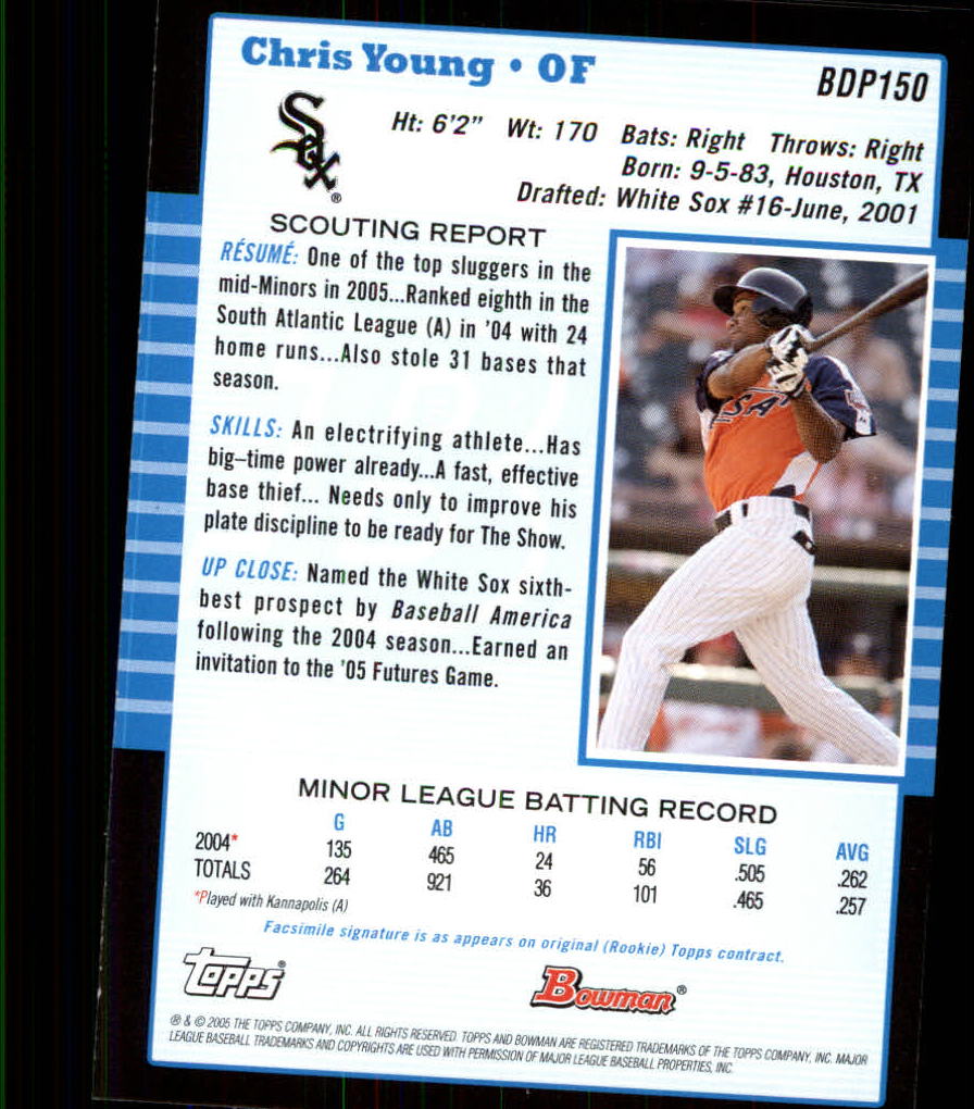 2005 Bowman Draft Baseball Card Pick - Picture 289 of 317