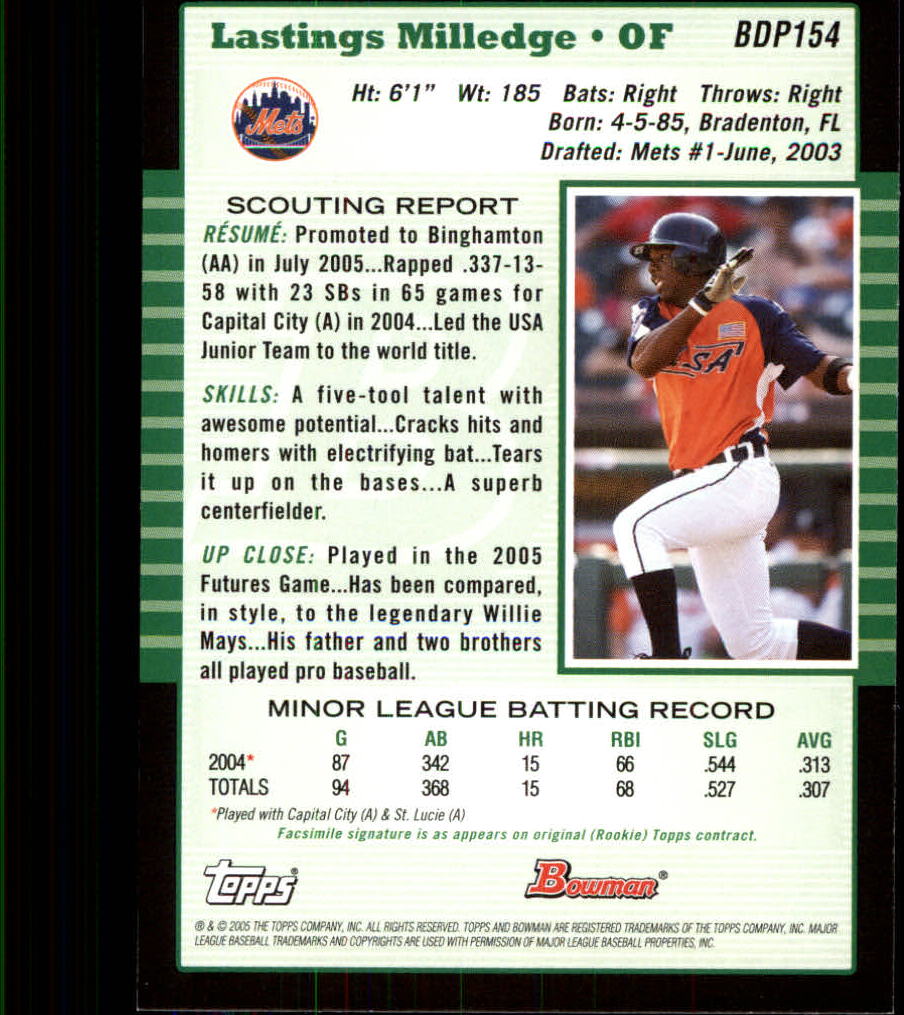 2005 Bowman Draft Baseball Card Pick - Picture 297 of 317