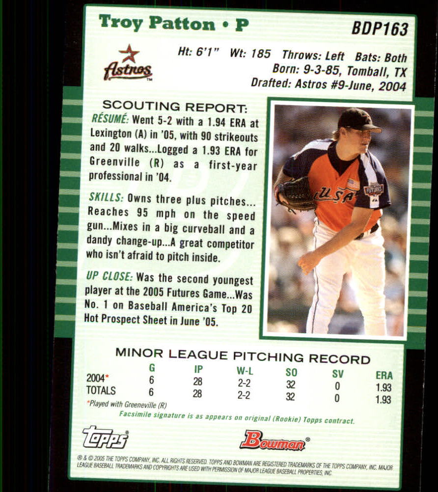 2005 Bowman Draft Baseball Card Pick - Picture 315 of 317