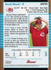 2005 Bowman Draft Gold Baseball (Karte aus Liste auswählen) C6 07-24 - Bild 27 von 142