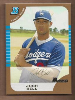 2005 Bowman Draft Gold Baseball (Karte aus Liste auswählen) C6 07-24 - Bild 28 von 142