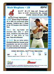 2005 Bowman Draft Gold Baseball (Karte aus Liste auswählen) C6 07-24 - Bild 38 von 142