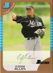 2005 Bowman Draft Gold Baseball (Karte aus Liste auswählen) C6 07-24 - Bild 41 von 142