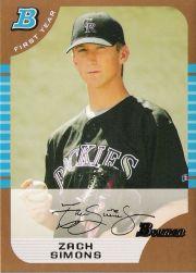 2005 Bowman Draft Gold Baseball (Karte aus Liste auswählen) C6 07-24 - Bild 80 von 142