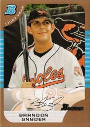 2005 Bowman Draft Gold Baseball (Karte aus Liste auswählen) C6 07-24 - Bild 84 von 142