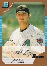2005 Bowman Draft Gold Baseball (Karte aus Liste auswählen) C6 07-24 - Bild 94 von 142
