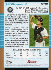 2005 Bowman Draft Gold Baseball (Karte aus Liste auswählen) C6 07-24 - Bild 99 von 142