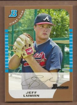 2005 Bowman Draft Gold Baseball (Karte aus Liste auswählen) C6 07-24 - Bild 100 von 142