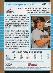 2005 Bowman Draft Gold Baseball (Karte aus Liste auswählen) C6 07-24 - Bild 102 von 142