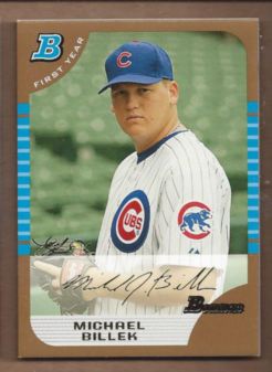 2005 Bowman Draft Gold Baseball (Karte aus Liste auswählen) C6 07-24 - Bild 106 von 142