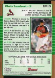 2005 Bowman Draft Gold Baseball (Karte aus Liste auswählen) C6 07-24 - Bild 114 von 142