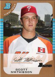 2005 Bowman Draft Gold Baseball (Karte aus Liste auswählen) C6 07-24 - Bild 115 von 142