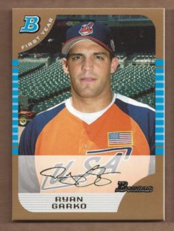 2005 Bowman Draft Gold Baseball (Karte aus Liste auswählen) C6 07-24 - Bild 118 von 142